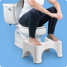Load image into Gallery viewer, Squatty Potty The Original Bathroom Toilet Stool Height, White, 9 Inch (Pack of 1)