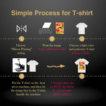 Load image into Gallery viewer, A-SUB Sublimation Paper 11x17 Inch 110 Sheets ONLY Compatible with Sublimation Printer and Sublimation Ink 125g