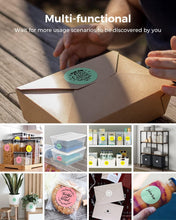 Load image into Gallery viewer, 2 Inch Green Circle Thermal Sticker Labels+Label Holder+4"x6" Direct Shipping Label 220 Sheet/Roll