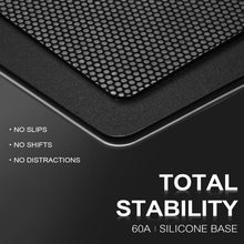 Load image into Gallery viewer, Tempered Glass Gaming Mouse Pad Large (15.7x11.8) – Fast Speed Surface Glass Mousepad for Esports & Office, Smooth Glide, Durable Hard Mat with Anti-Slip Base,Black