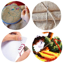 Load image into Gallery viewer, Hekisn Large-Eye Blunt Needles, 12 Pieces Pro Quality Stainless Steel Yarn Knitting Needles, Sewing Needles, Crafting Knitting Weaving Stringing Needles (12 Pieces)