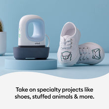Load image into Gallery viewer, Cricut EasyPress Mini Heat Press for Small Objects like Shoes, Stuffed Animals, Hats & More, 3 Heat Settings & Precision Tip, Ceramic-Coated Heat Plate, Compact & Lightweight, Zen Blue