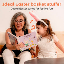 Load image into Gallery viewer, Cali's Books Easter Nursery Rhymes Musical Book - Easter Basket Stuffers for Toddlers, Baby Easter Basket Stuffers, Rechargeable Musical Books for Toddlers 1-3