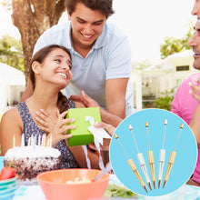 Load image into Gallery viewer, DASTTUIS 150 Pieces DIY Beadable Pen Kit – 500 Plastic Ballpoint Pens with Refills & Bags – School Supplies, Office Accessories & Decorative Items for Students & Teachers (Silver and Gold)