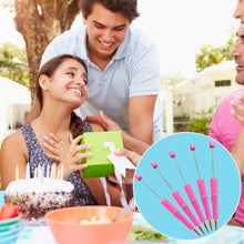 Load image into Gallery viewer, DASTTUIS 150 Pieces DIY Beadable Pen Kit – 50 Plastic Ballpoint Pens with Refills & Bags – School Supplies, Office Accessories & Decorative Items for Students & Teachers (Rose Red)