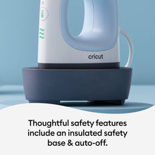 Load image into Gallery viewer, Cricut EasyPress Mini Heat Press for Small Objects like Shoes, Stuffed Animals, Hats & More, 3 Heat Settings & Precision Tip, Ceramic-Coated Heat Plate, Compact & Lightweight, Zen Blue