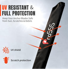 Load image into Gallery viewer, ProSSS Power-Pole Cover 1PCS (10ft, Black) – Premium Lycra Fabric for Superior Elasticity – Snug Stretch Fit – No Zipper/Velcro – Travel Protective Cover for Power-Pole Blades