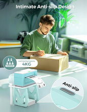 Load image into Gallery viewer, MUNBYN Label Holder for Rolls and Fanfold Labels, Thermal Sticker Holder for Desktop Thermal Printer, Accessory Supplies for Home, Office, Small Business