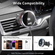 Load image into Gallery viewer, acer Qi2.2 25W for MagSafe Car Mount Charger, Wireless Car Charger with Cooling Fan & Backlight, Vent Phone Mount with 45W Car Adapter, 360°Rotation Magnetic Phone Holder for iPhone 17/16/15/14/13