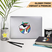 Load image into Gallery viewer, HTVRONT Printable Vinyl for Inkjet Printer & Laser Printer - 40 Pcs Glossy White Inkjet Printable Vinyl Sticker Paper, 8.5"x11"