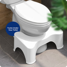 Load image into Gallery viewer, Squatty Potty The Original Bathroom Toilet Stool Height, White, 9 Inch (Pack of 1)