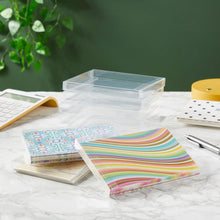 Load image into Gallery viewer, Juvale 50 Pack Greeting Card Storage Box, Clear Gift Boxes for Photos, Favors (4.5x6)