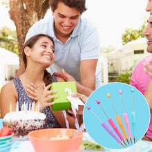 Load image into Gallery viewer, DASTTUIS 150 Pieces DIY Beadable Pen Kit – 50 Plastic Ballpoint Pens with Refills & Bags – School Supplies, Office Accessories & Decorative Items for Students & Teachers (Sweet)