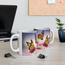 Load image into Gallery viewer, November Topaz Birth Month Colors Fairies & Butterflies #1 Mug 11oz AI Artwork