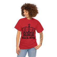 Load image into Gallery viewer, Rock King Crown Men's Heavyweight 10% Cotton T-shirt