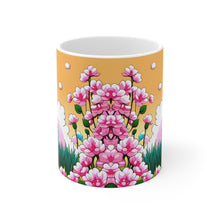Load image into Gallery viewer, Good Vibes Cute Llama Funny #1 Ceramic 11oz Mug AI-Generated Artwork