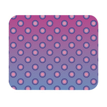 Load image into Gallery viewer, Pink Polka Dot Retro Mouse Pad (Rectangle) 9" x 8" High Density Foam