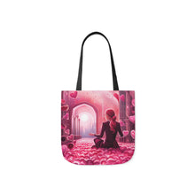 Load image into Gallery viewer, Pink Heart Series #5 Fashion Graphic Print Trendy 100% Polyester Canvas Tote Bag AI Image