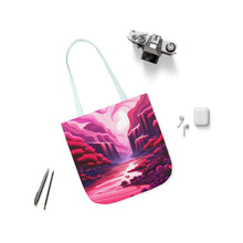 Load image into Gallery viewer, Pink Heart Series #2  Fashion Graphic Print Trendy 100% Polyester Canvas Tote Bag AI Image