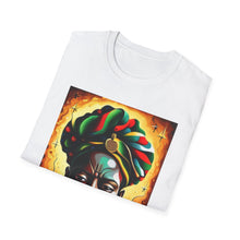 Load image into Gallery viewer, Colors of Africa Warrior King #9 Unisex Softstyle Short Sleeve Crewneck T-Shirt
