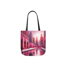 Load image into Gallery viewer, Pink Heart Series #10 Fashion Graphic Print Trendy 100% Polyester Canvas Tote Bag AI Image