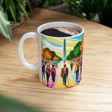 Load image into Gallery viewer, Civil Rights Movement for Peace & Equality #3 Mug AI-Generated Artwork 11oz mug