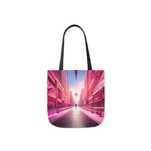 Load image into Gallery viewer, Pink Heart Series #8 Fashion Graphic Print Trendy 100% Polyester Canvas Tote Bag AI Image