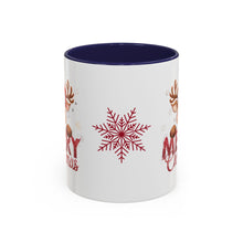 Load image into Gallery viewer, Coffee Mug - Merry Christmas Reindeer Ho Ho Ho - 11, 15oz