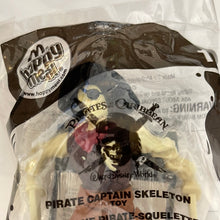 Load image into Gallery viewer, 2008 Pirates of the Caribbean Pirate Captain Skeleton McDonald's Happy Meal Toy Toy #1
