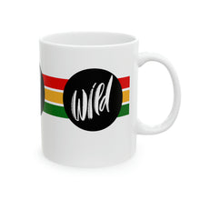 Load image into Gallery viewer, Wild 11oz White Ceramic Beverage Mug Decorative Art
