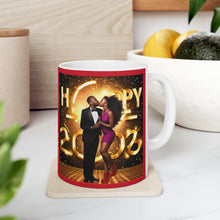 Load image into Gallery viewer, New Year's Celebration Couple #3 Ceramic Mug 11oz AI Generated
