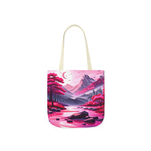 Load image into Gallery viewer, Pink Heart Series #7 Fashion Graphic Print Trendy 100% Polyester Canvas Tote Bag AI Image