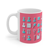 Load image into Gallery viewer, Professional Worker Pink Doctor and Nurse #5 Ceramic 11oz Mug AI-Generated Artwork