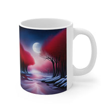 Load image into Gallery viewer, Nothing but True Love at Sunset #7 11oz mug AI-Generated Artwork
