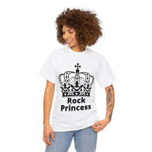 Load image into Gallery viewer, Ladies Rock Princess Crown Heavy 100% Cotton T-Shirt
