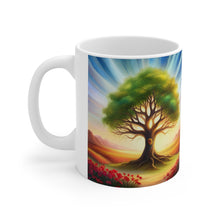 Load image into Gallery viewer, The Family Tree Foundation for Joy #3 11oz mug AI-Generated Artwork
