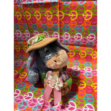 Load image into Gallery viewer, Disney Winnie the Pooh Eeyore Hat Easter Egg Flower Basket Plush Stuffed Animal