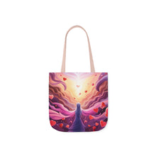 Load image into Gallery viewer, Pink Heart Series #11 Fashion Graphic Print Trendy 100% Polyester Canvas Tote Bag AI Image