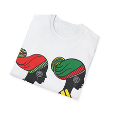 Load image into Gallery viewer, Color of Africa Mother & Daughter Unisex Softstyle Short Sleeve Crewneck T-Shirt