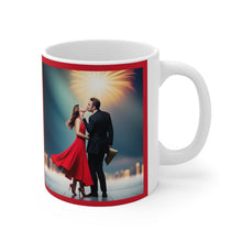 Load image into Gallery viewer, New Year's Celebration Couple Ceramic Mug 11oz Design #5