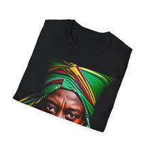 Load image into Gallery viewer, Colors of Africa Warrior King #3 Unisex Softstyle Short Sleeve Crewneck T-Shirt