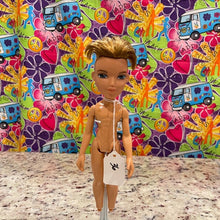 Load image into Gallery viewer, Bratz Boyz Cameron Blue Eyes Fade HairCut - #36 (Lot 3) Nude Fashion Doll Only
