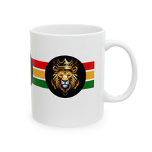 Load image into Gallery viewer, Sports Game No Word Lion King 11oz White Ceramic Beverage Mug Decorative Art