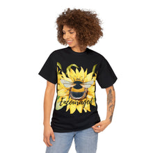 Load image into Gallery viewer, Be Encouraged Honey Bee Unisex Heavyweight 100% Cotton T-Shirt