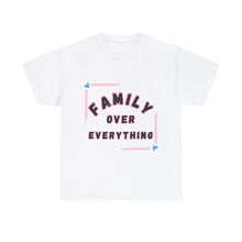 Load image into Gallery viewer, Muse Wearable Pink Frame Family Over Everything Unisex Cotton Crewneck T-Shirt