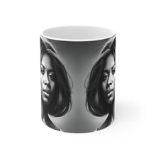 Load image into Gallery viewer, Retro 60s Female Queen #7 Mug 11oz mug AI-Generated Artwork