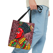 Load image into Gallery viewer, Color of Africa #6 Tote Bag AI Artwork 100% Polyester