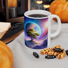 Load image into Gallery viewer, Lunar Full moon tree of life Mug 11oz mug ai-generates artwork