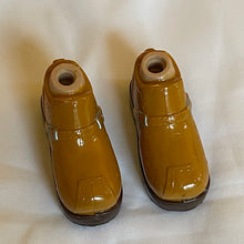 Load image into Gallery viewer, Bratz Boyz Doll Feet Mustard slip on shoe side buckles (Pre-owned)