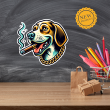 Load image into Gallery viewer, The Big Dog Life Hound, Rottweiler, Pug, Pitbull, Labrador Animal Vinyl Stickers Pug